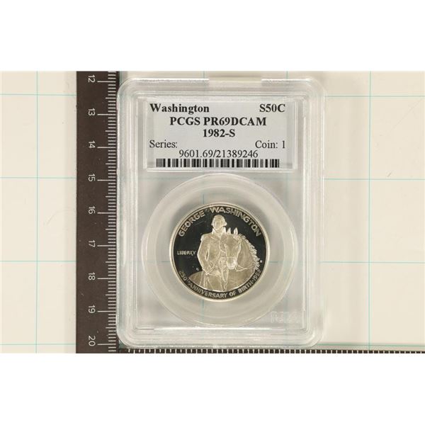 1982-S SILVER WASHINGTON US HALF DOLLAR PCGS