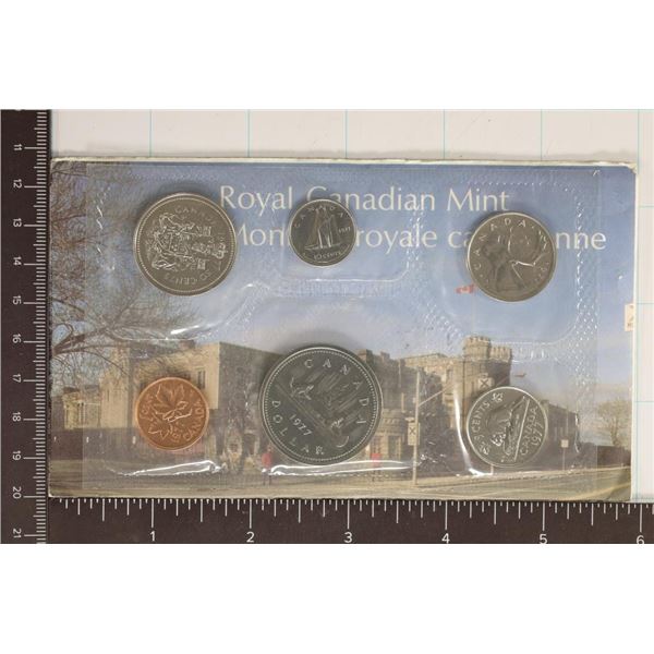 1977 CANADA UNC SET WITH ENVELOPE