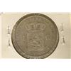 Image 2 : 1892 NETHERLANDS SILVER 1 GULDEN .3038 OZ. ASW