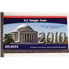 Image 3 : 2010 ATLANTA FEATURING A 2003-A US $2 FRN SERIAL