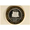 Image 2 : CASINO $10 SILVER TOKEN (UNC) RENO HILTON