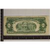 Image 2 : 1953-B US $2 RED SEAL NOTE WRITING IN INK ON THE