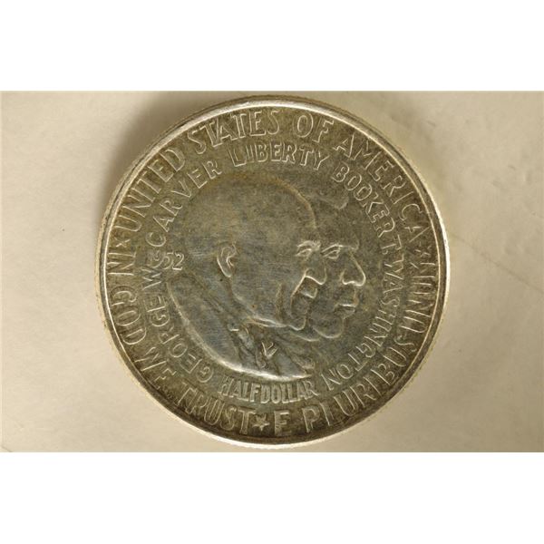 1952 CARVER/WASHINGTON COMMEMORATIVE HALF $ AU/UNC