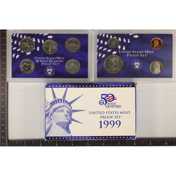 1999 US PROOF SET (WITH BOX)