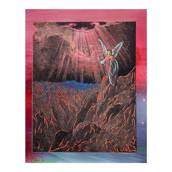 Guardian Angel by Steve Kaufman (1960-2010)