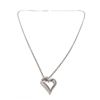 Image 2 : Boucheron Silver Heart Pendant Necklace