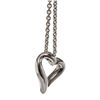 Image 3 : Boucheron Silver Heart Pendant Necklace