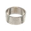 Image 1 : Gucci Silver Icon Wide Ring