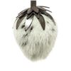 Image 5 : Fendi White Leather Fruit Bag Charm
