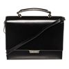 Image 1 : Saint Laurent Black Leather Babylone SHW Top Handle Bag