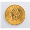 Image 1 : 1893 $20 Liberty Head Double Eagle Gold Coin BU