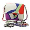 Image 9 : Chanel Multicolor Satin Mini Messenger Pouch