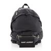 Image 1 : Saint Laurent YSL Foldable City Backpack Nylon Medium Black