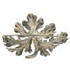 Image 3 : Vintage Guglielmo Cini Solid Sterling Silver Detailed Leaf Brooch Pin Ca. 1950