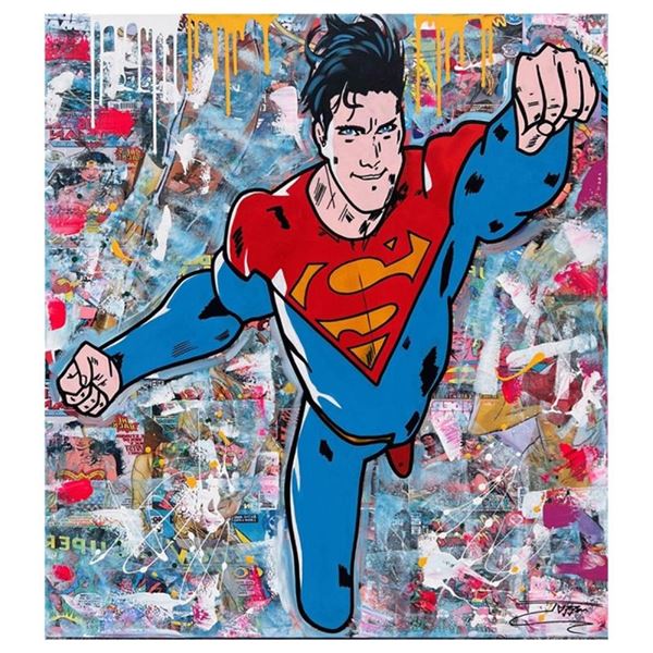 Superman Action by Jozza Original