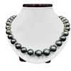 Image 1 : Pearl and Diamond Necklace - 14KT White Gold