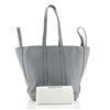 Image 1 : Balenciaga Laundry Cabas Tote Leather Small Gray