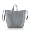 Image 6 : Balenciaga Laundry Cabas Tote Leather Small Gray