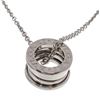 Image 2 : Bvlgari Silver B.Zero 1 Pendant Necklace
