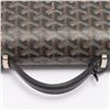 Image 5 : Goyard Black Goyardine Coated Canvas Chypre Deux Soufflets Briefcase Bag