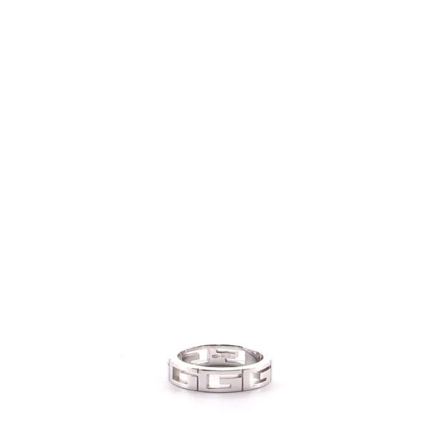 Gucci G Band 18K White Gold Ring White Gold