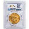 Image 2 : 1908 $20 No Motto Double Eagle Gold Coin PCGS MS63