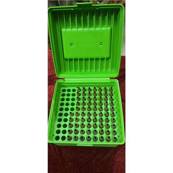 75  22-250 BRASS IN LARGE MTM CASE