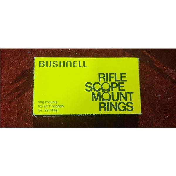 NEW BUSHNELL 22LR 1 INCH SCOPE RINGS