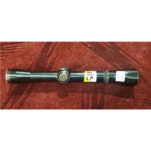 LEOPOLD M7 4X POWER SCOPE C/W POST AND HAIR RETICLE