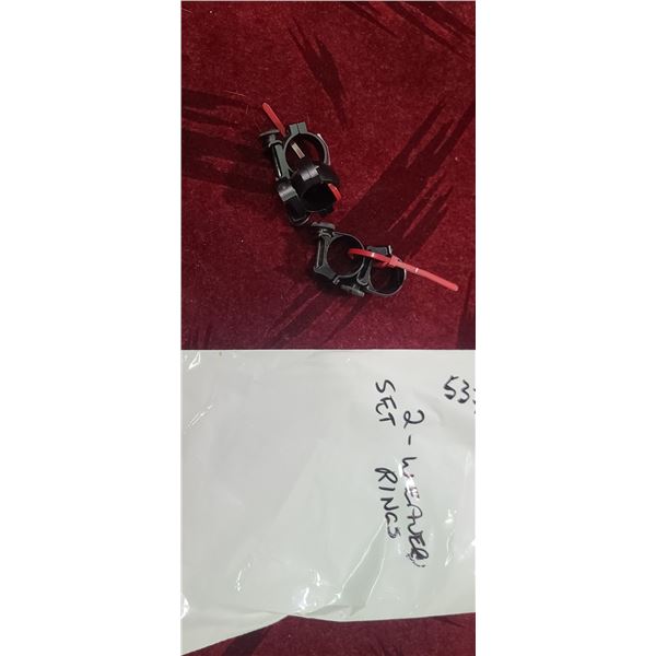 2 SETS OF WEAVER MOUNTS