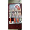 Image 2 : WILDFISH 6 PC FISH FILLET SET C/W 5", 7 1/2" AND 9" FILLET KNIVES AND SHARPENER