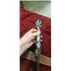 Image 8 : NEW DAMASCUS STEEL 36 INCH SWORD WITH LEATHER SHEATH