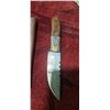 Image 2 : NEW 4 INCH BLADE DAMASCUS STEEL HUNTING KNIFE WITH LEATHER SHEATH