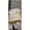 Image 1 : CANVAS WALL TENT 12FT X14FT X 3 1/2 FT WALLS FOR  CONDITION SEE NOTE ON TAGS