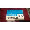 Image 2 : 1 BOX OF FEDERAL 20 GA 7 1/2 SHOT SHOT SHELLS