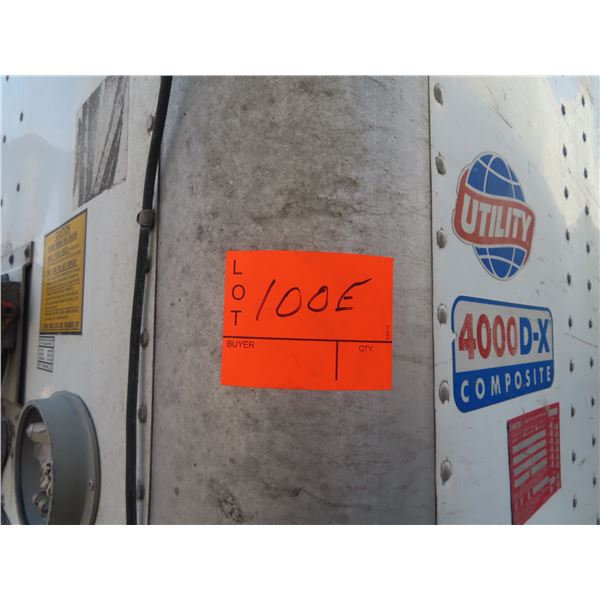 2014 Utility 53' T/A Enclosed Semi Trailer  - Location Sarasota FL Must Be Removed By 12/29/23 - NO 