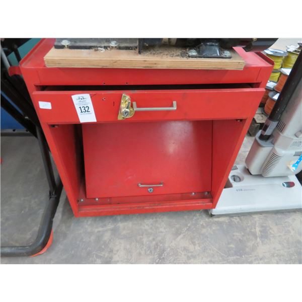 Small Red Tool Cart