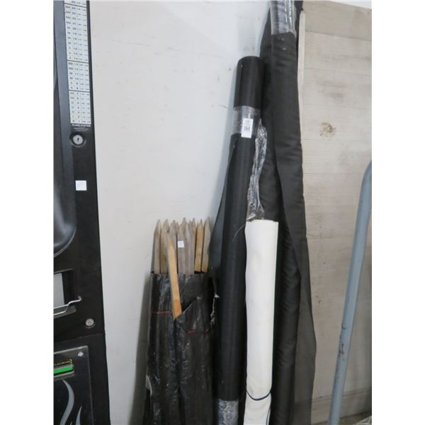 Screen Replacement Spools, Safety Fence/Stakes