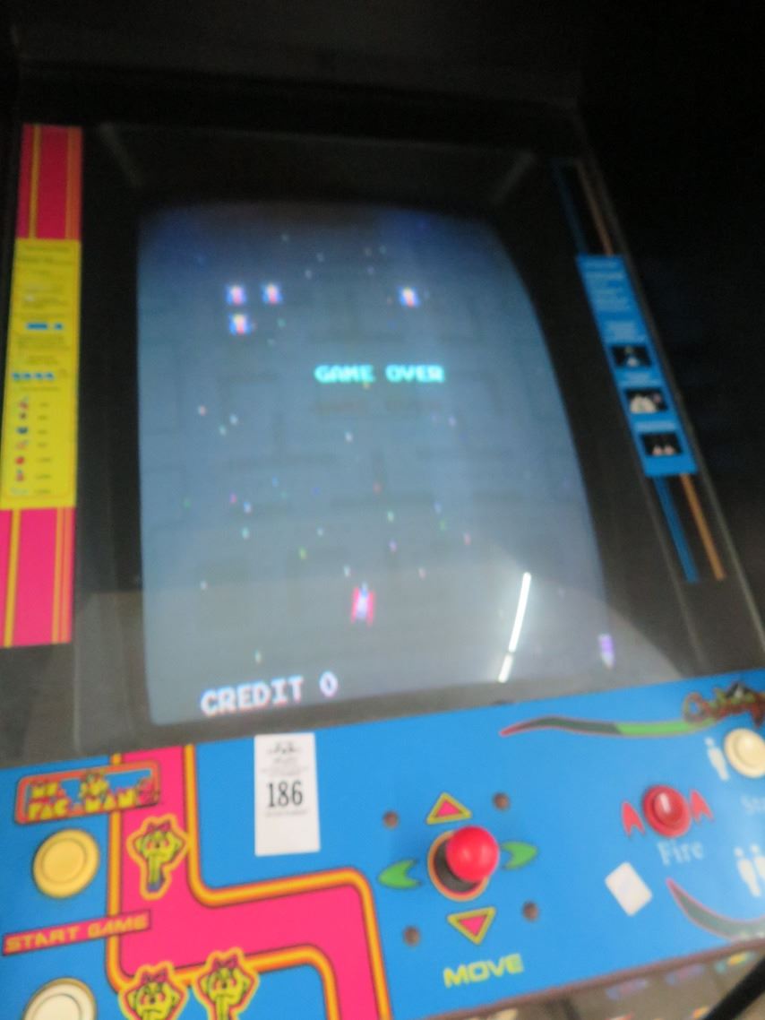 Coin Op Pacman Namco MS Pacman/Galaga Coin Op Arcade Game