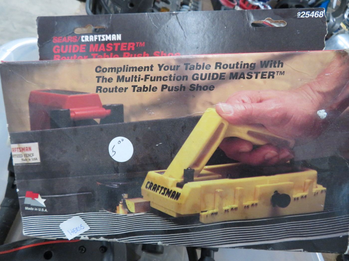 Craftsman Guide Master Router Tbale Push Shoe, Supplies, Flex Tool