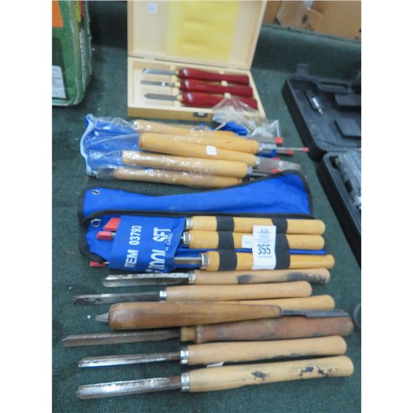 Asst. Wood Lathe Tools