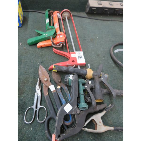 Chalk Guns, Shears, Water Guns, Clamps