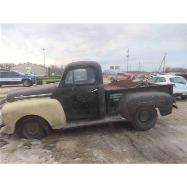 Late 40s Early 50s Ford F1 Stepside Half Ton All Power Train 