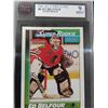 Image 2 : 1991/92 OPC Ed Belfour Super Rookie Graded 9