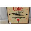 Image 2 : Vintage Coca Cola Light Up Clock , Working & In Great 