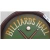 Image 2 : Billiards Pool Hall Wooden 3D Sign 28'' x 20'' -Excellent