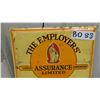 Image 2 : Antique Tin Calender ''The Employers Assurance Corporation