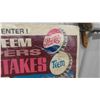 Image 3 : Pepsi & Teem Shoppers Sweepstakes Cardboard Sign 22'' x 32''