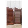 Image 2 : 2 Sets of Saloon Style Shutter Doors 36'' x 28'' & 38'' x 30''