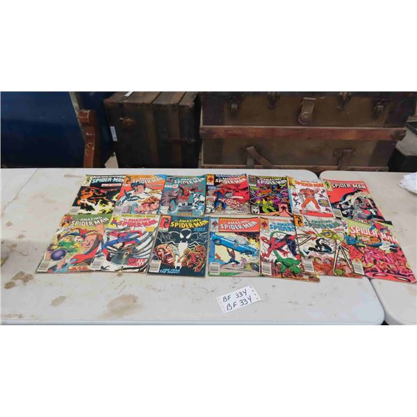 14 Spiderman Comics 60 cent to $1 by Marvel